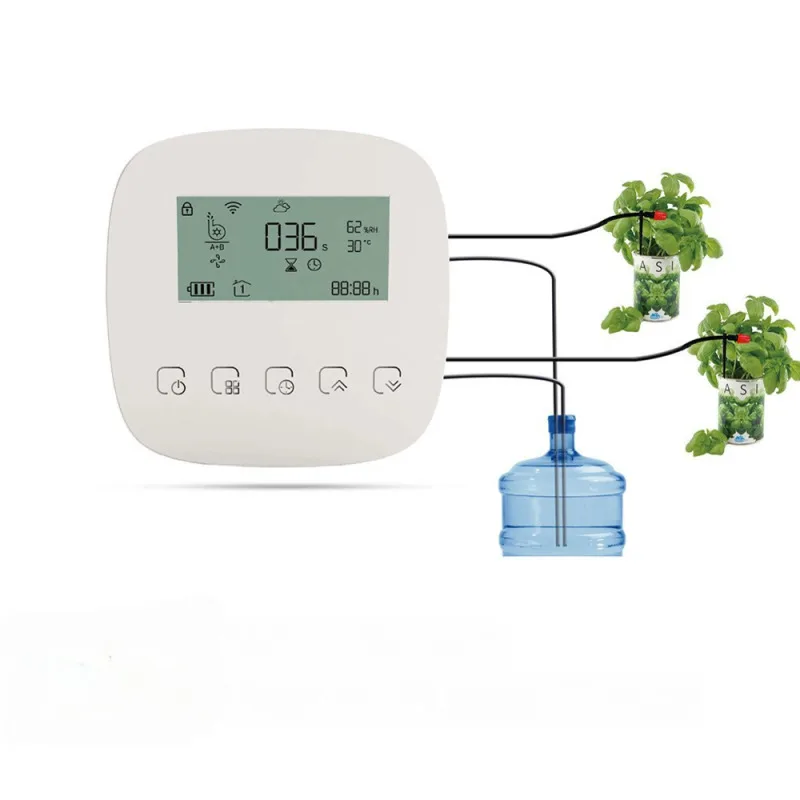 

Rechargeable WiFi smart home sprinkler timer automatic water supply system agricultural irrigation good help