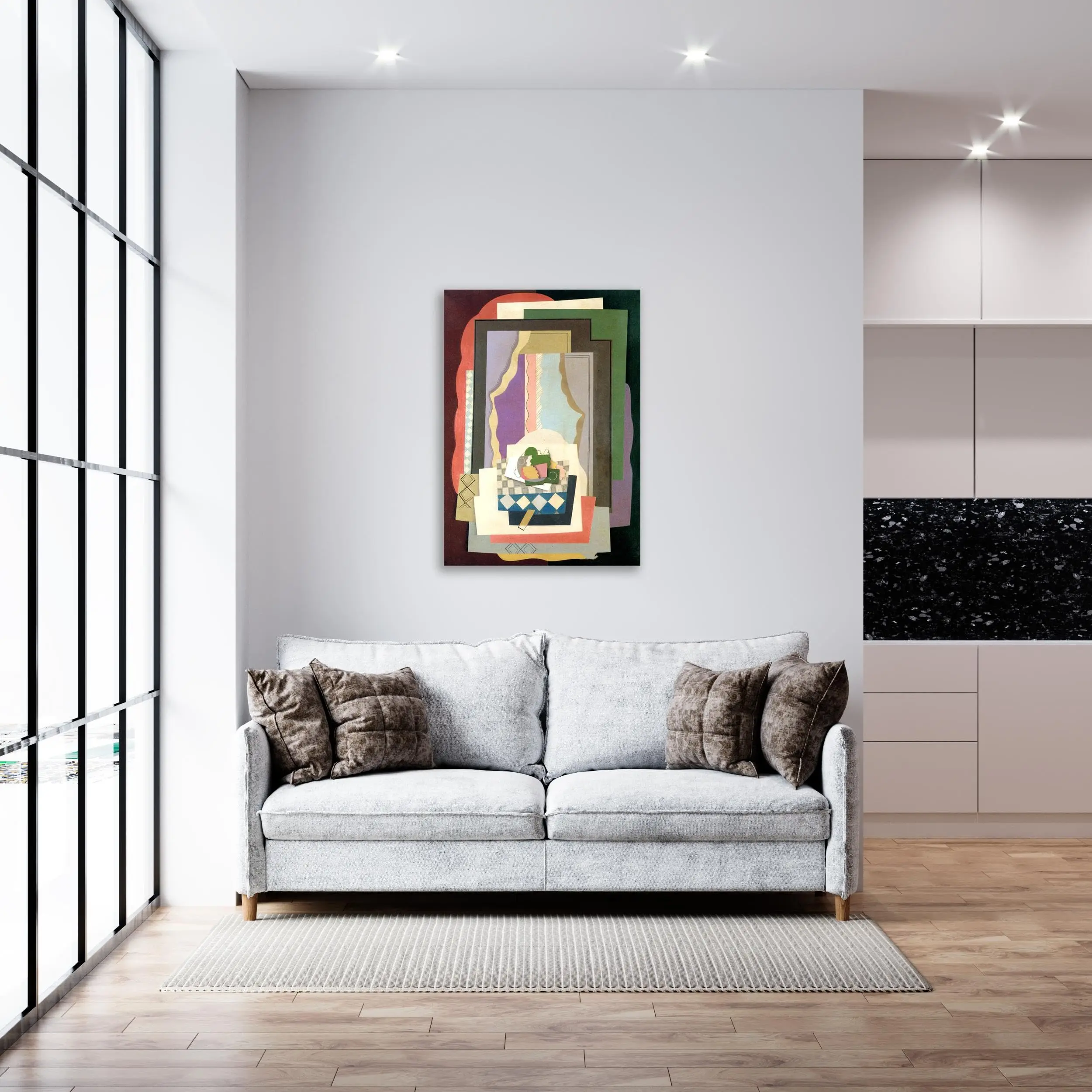 Абстрактный постер настенное искусство на холсте кубизма Репродукция известных