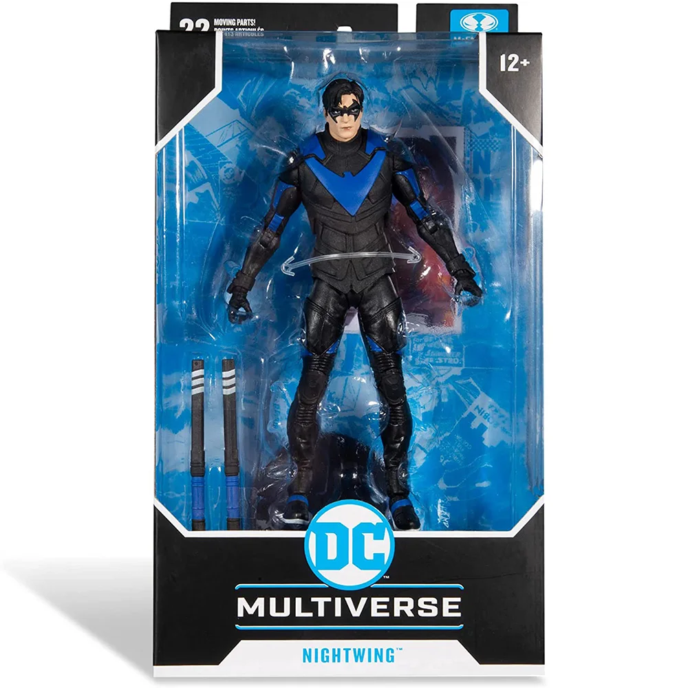 

Original Mcfarlane Dc Multiverse Nightwing (Gotham Knights) 7" Action Figure with Accessories Collectible Figure Toy
