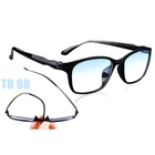 Очки для чтения Tr90 с защитой от сисветильник для мужчин и женщин, ульсветильник Гибкие Компьютерные очки для дальнозоркости, увеличительные очки с защитой от усталости