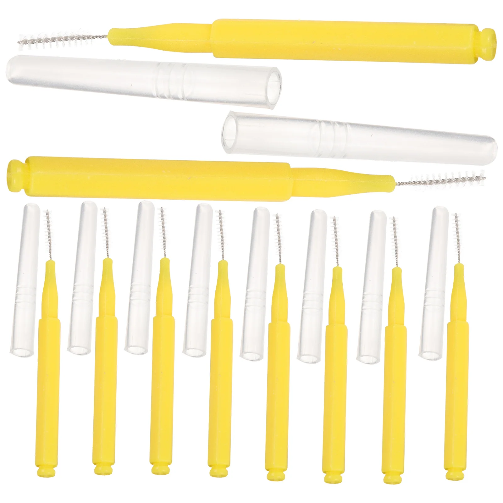 1 Box of Floss Brushes Interdental Sticks Tooth Cleaning Tool Teeth Gum Brace Brush Floss Picks Interdental Cleaner