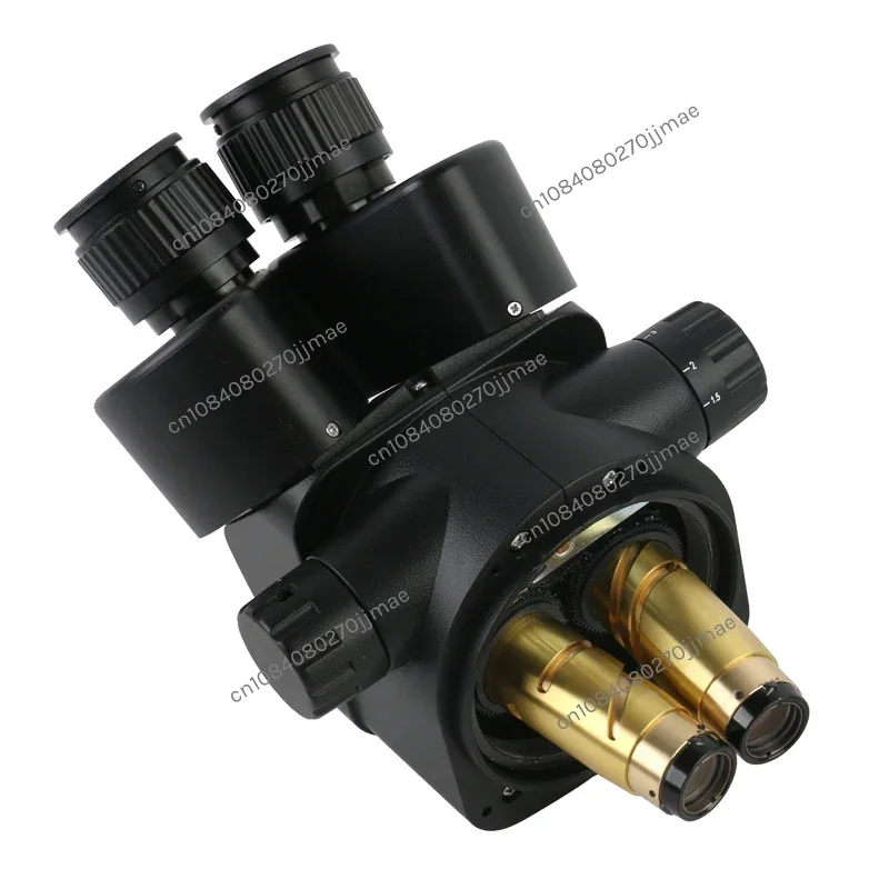 3 5x 7X 45X 90X стерео тринокулярная головка микроскопа с симуляционным фокусным