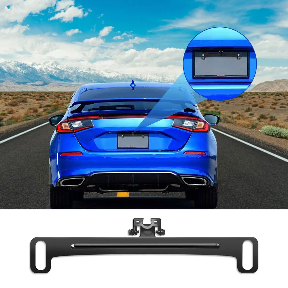 

Universal Car Rear View Camera License Plate Bracket Dash Cam Mirror Holder Backup Camera Reverse Holder Car DVR Waterproof