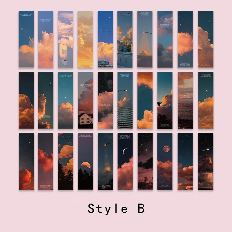 

Mr Paper закладки для книг, 30 шт., винтажные картины