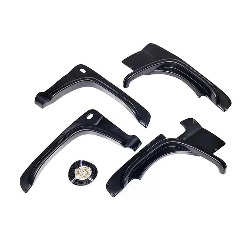 Фото Расширители колесных арок из АБС-пластика для Jimny JB23 JB33 JB43 1998-2018 годов выпуска, детали для тюнинга внедорожников. №1