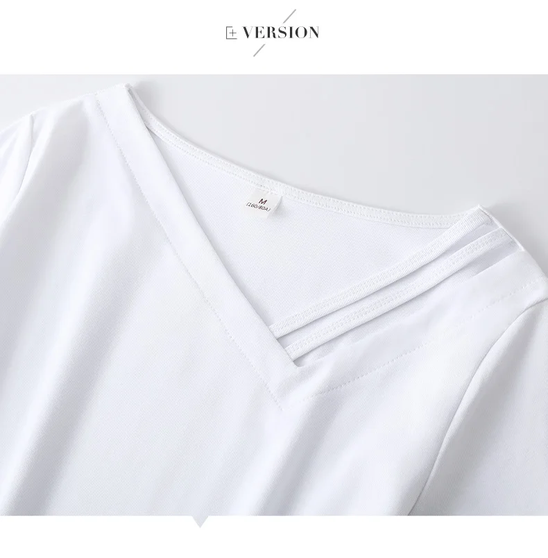 Женские толстовки женская одежда с коротким рукавом черные и белые футболки для