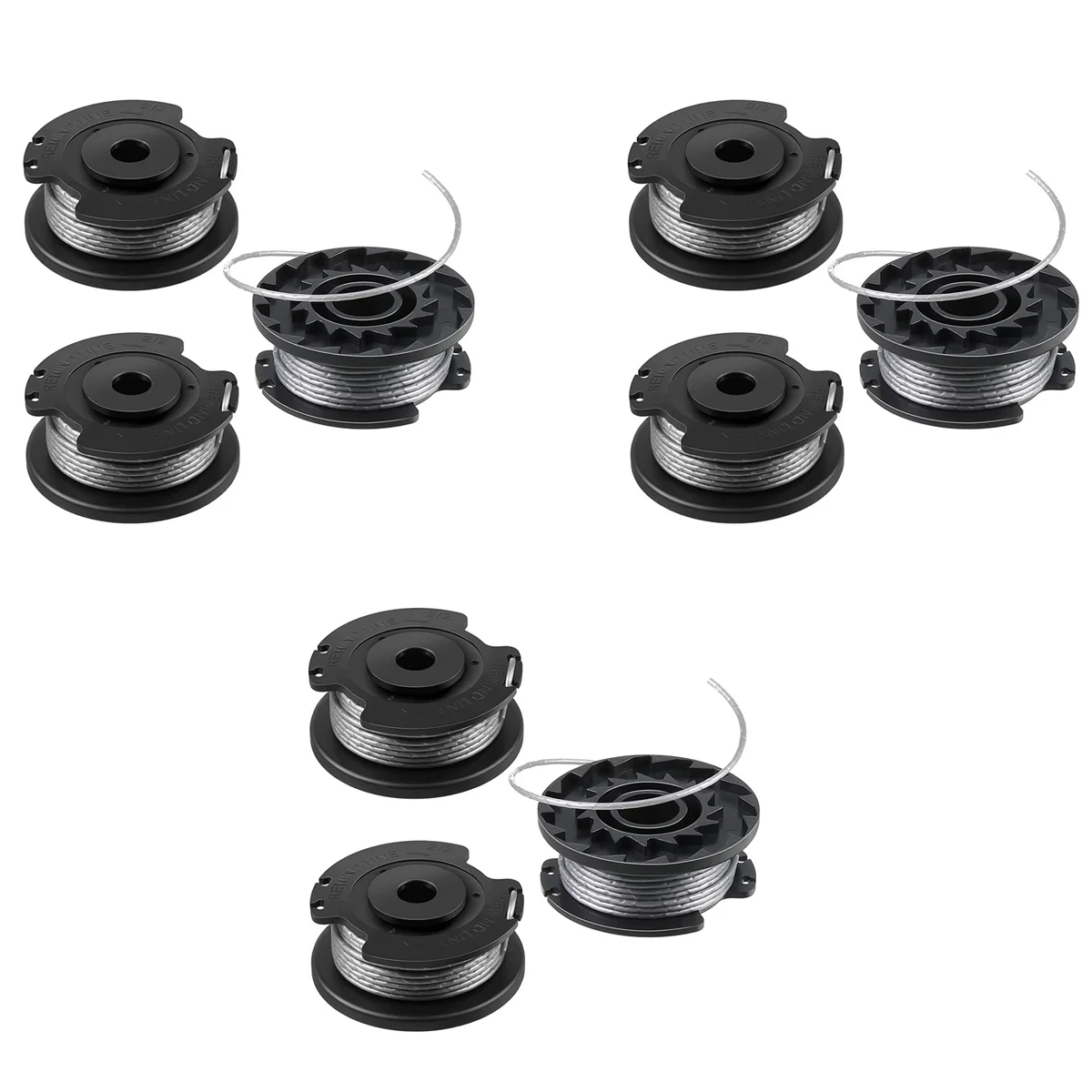 

9 Pack for Spool Coil Easygrasscut 18V for Easygrasscut 23 F016800569 for Lawn Mowers Replacement Garden Tool Kits