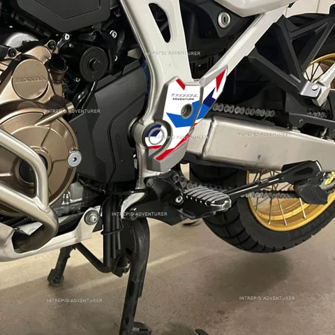 Аксессуары для мотоциклов Africa Twin 1100, 3D резиновая наклейка, защита порога двери для Honda CRF 1100 Africa Twin 2024