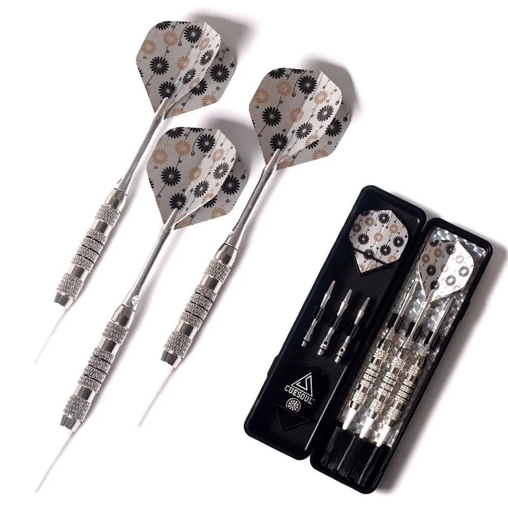 

Профессиональные стальные наконечники для дартс 3 шт./компл. лаконичные и красивые дротики с коробкой 16,5 г