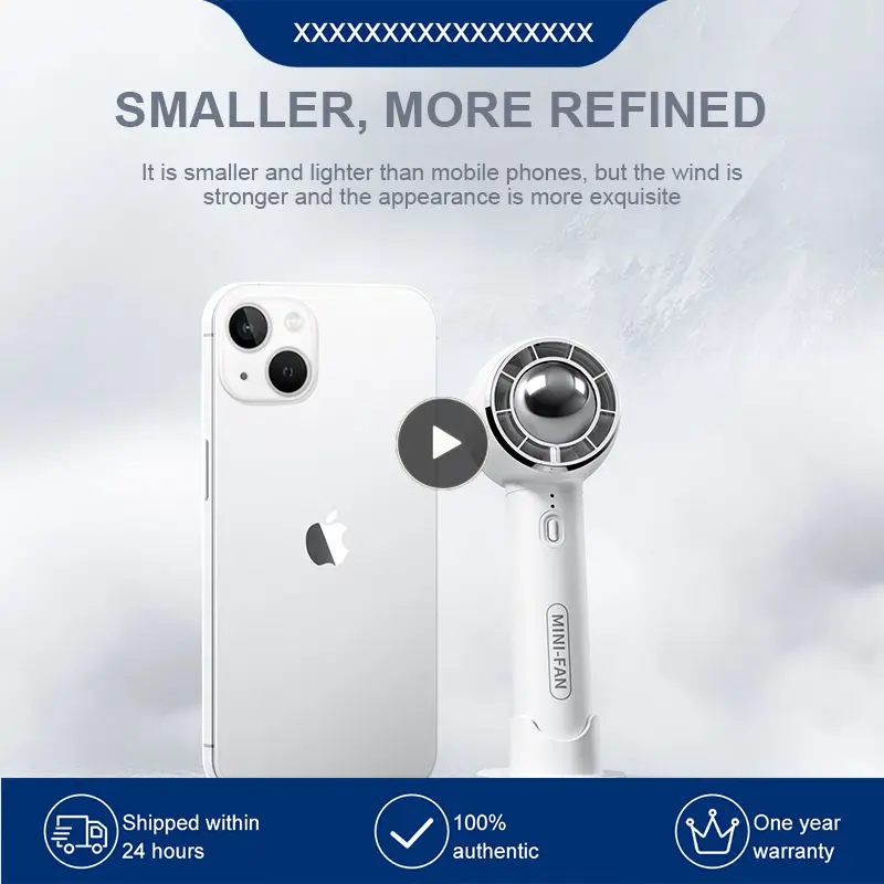 

Household Turbo Ventilador Portable Usb Charging Pocket Fan Large Wind Small Fan Accessories Tools Creative Turbo Fan Leafless