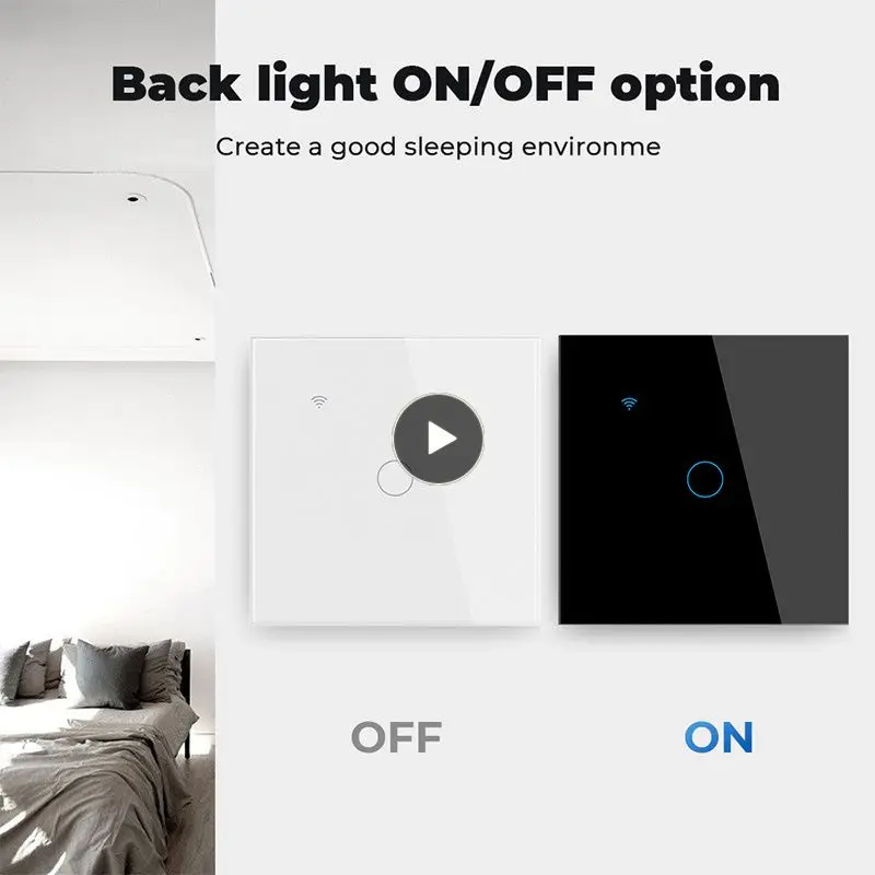 

Eu Stadanrd Timing Smart Switch 40a 8000w Touch Panel Voice Control Wifi Water Heater Boiler Touch Switch Smart Home Tuya Alexa