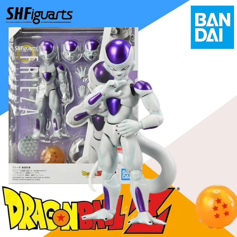 

Оригинальная коробка в наличии Bandai S.H. Фигурки SHF, драконий жемчуг Z, Фриза четвёртая из аниме, Игрушечная модель, подарок для детей