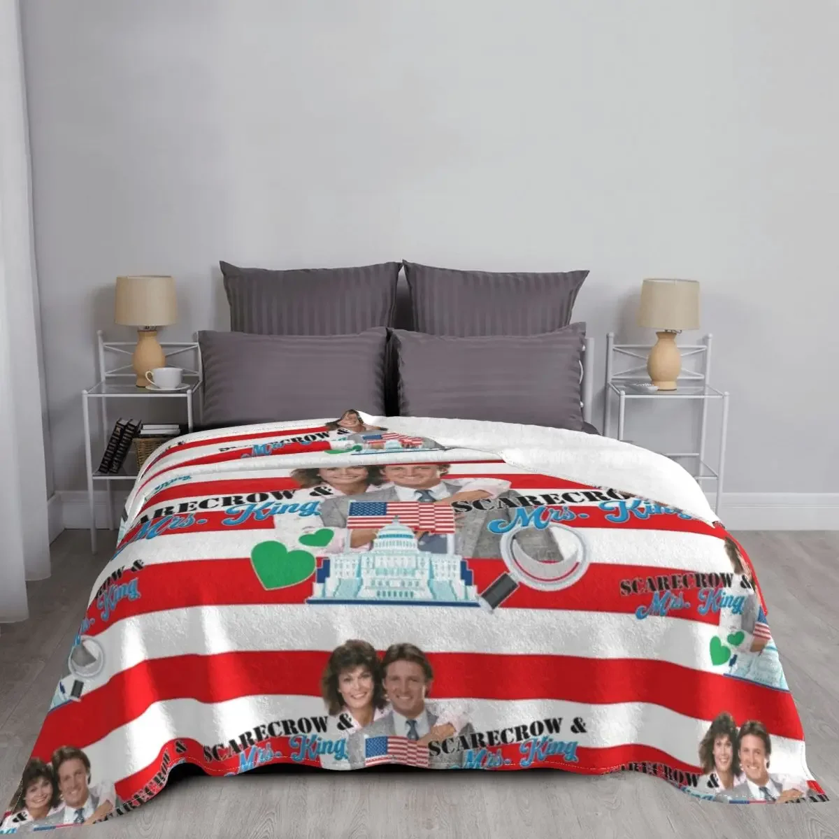 Хорошие развлечения с пугалом и миссис Кинг популярный агент сердцем из серии 80s