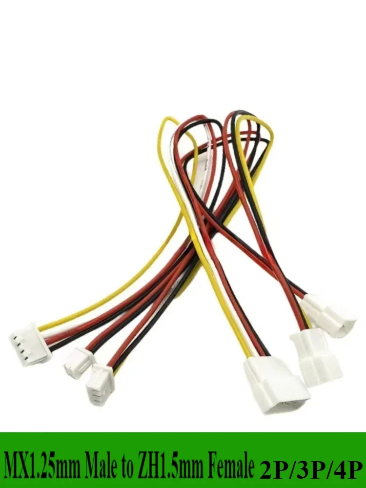 1 шт. 5 10 50 MX1 25 мм папа на ZH1 мама 2P3P4P 15 см 28AWG Детский игрушечный кабель jst MX1.25 ZH1.5