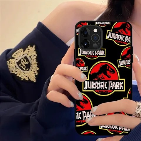 Чехол для телефона J-Jurassic Cartoon Park для iPhone 16, 15, 14, 11, 12, 13, Mini Pro XS Max, чехол 6, 7, 8 Plus X Funda Shell