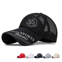 letter adjustable snapback sport baseball cap hat men unisex mesh visor flat hat outdoor sun hat adjustable hats caps men