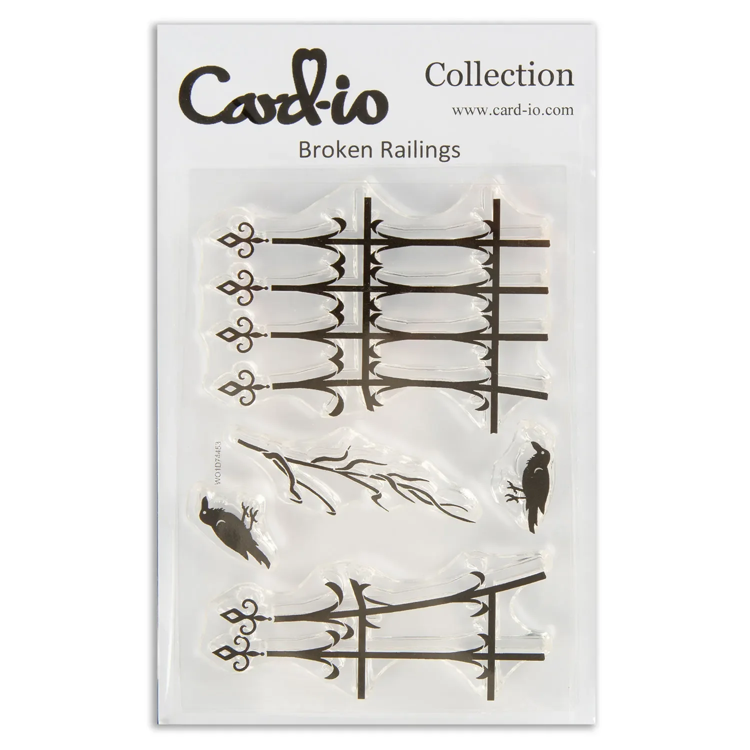 024 Хэллоуин Ворон забор ветка прозрачные штампы DIY Скрапбукинг дневник украшение