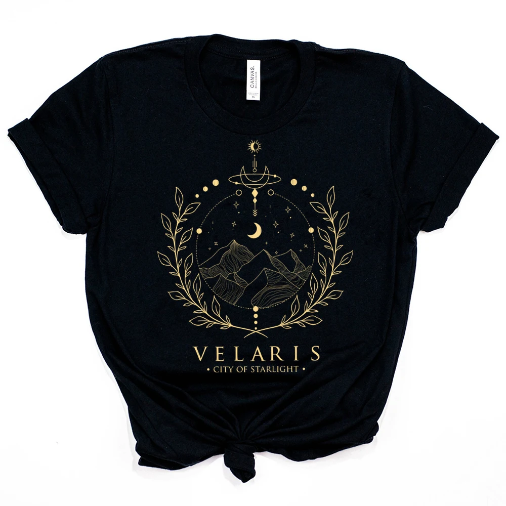 

Velaris T-shirt Acotar Shirt The Night Court T Shirt Women Tshirts Book Lover T Shirts SJM City of Starlight Tees Bookish Gift