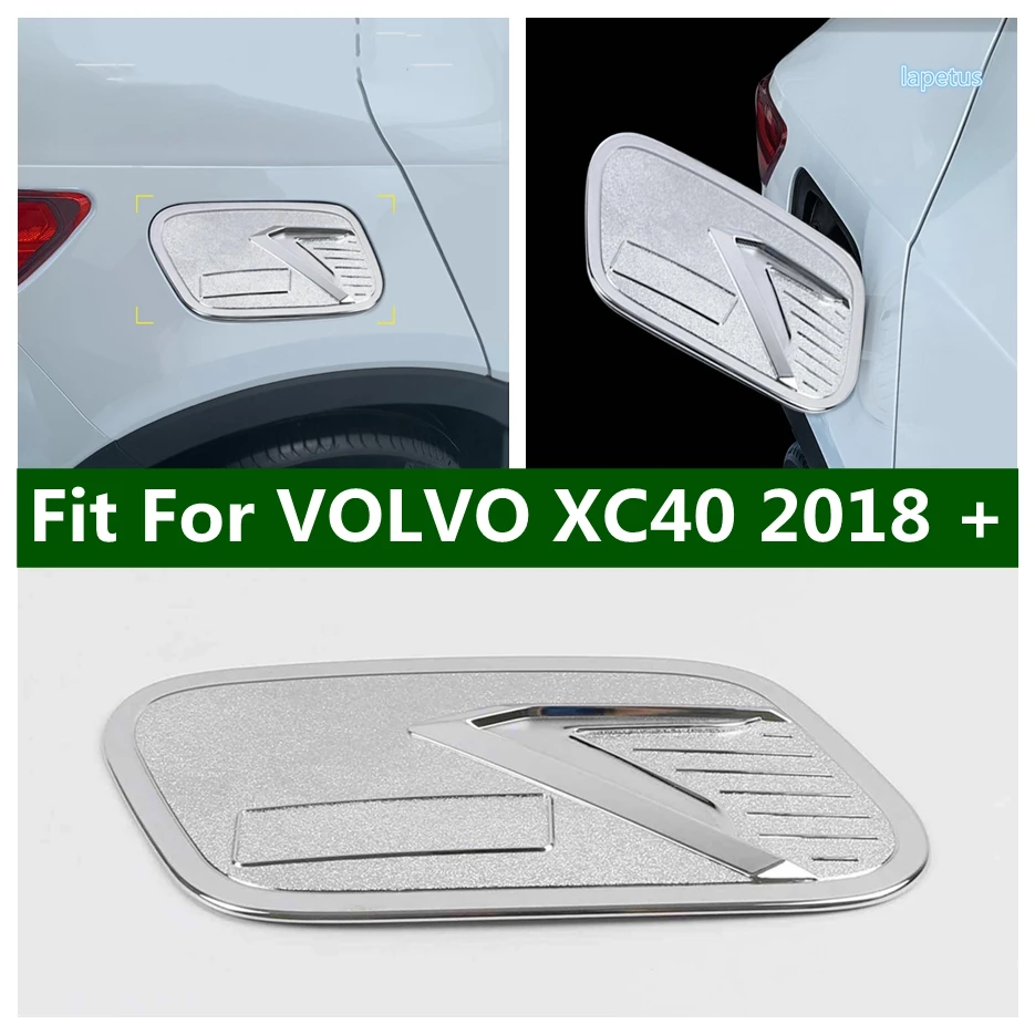 

ABS External Spare Parts For VOLVO XC40 2018 - 2022 Chrome Car Fuel Tank Cover Oil Cap Decorative Trim Sticker Accessories 1PCS