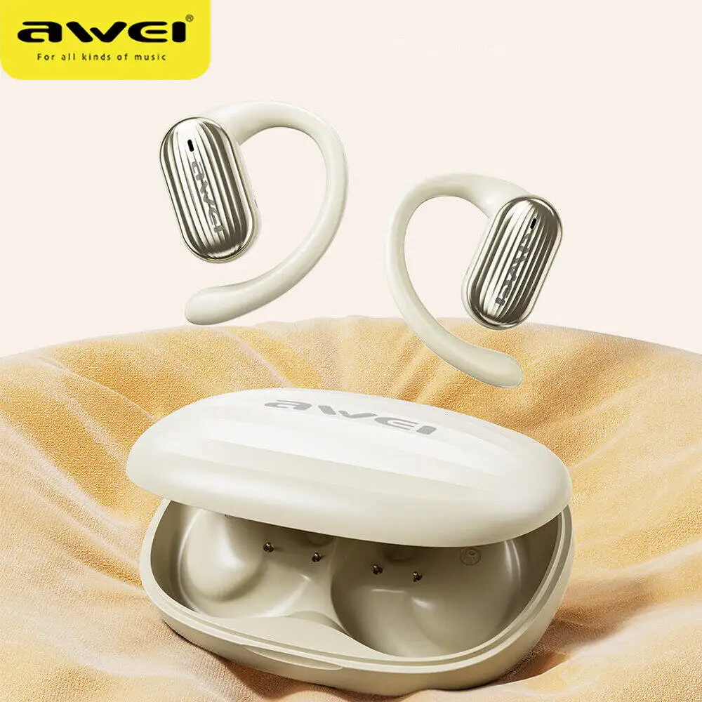 Беспроводные водонепроницаемые наушники Awei T95 с зарядным устройством 300 мАч