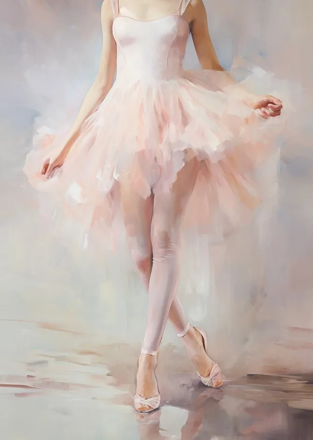 

Печать на холсте "Балерины"