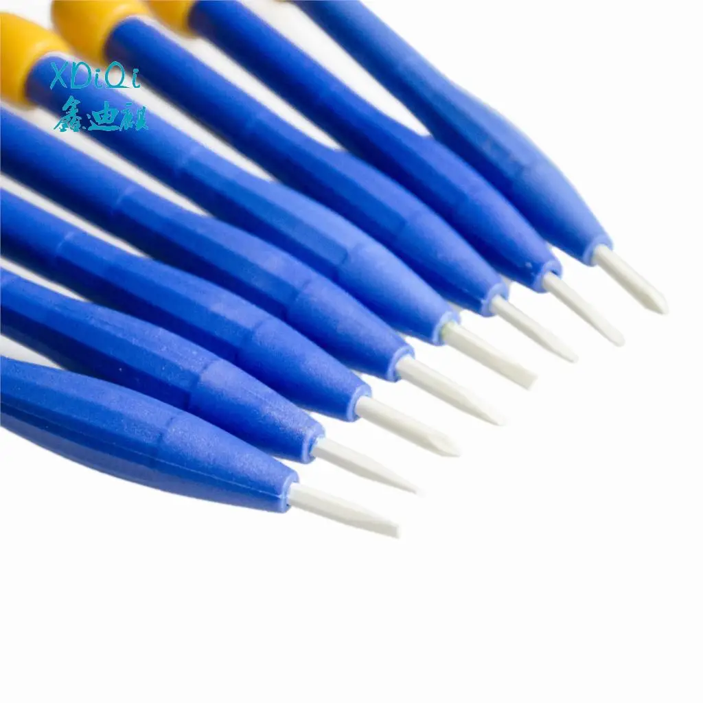 

8PCS Adjust Frequency Screwdriver Anti-static Plastic Ceramic Set Slotted and Phillips 90MM High Quality