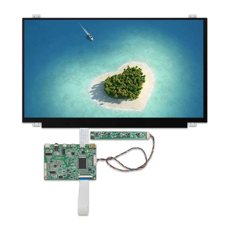 

Thin Digital TFT LCD Panel Display 1920*1080 15.6 Inch Screen Capacitive Touch Screen Type-C USB For Power EDP To