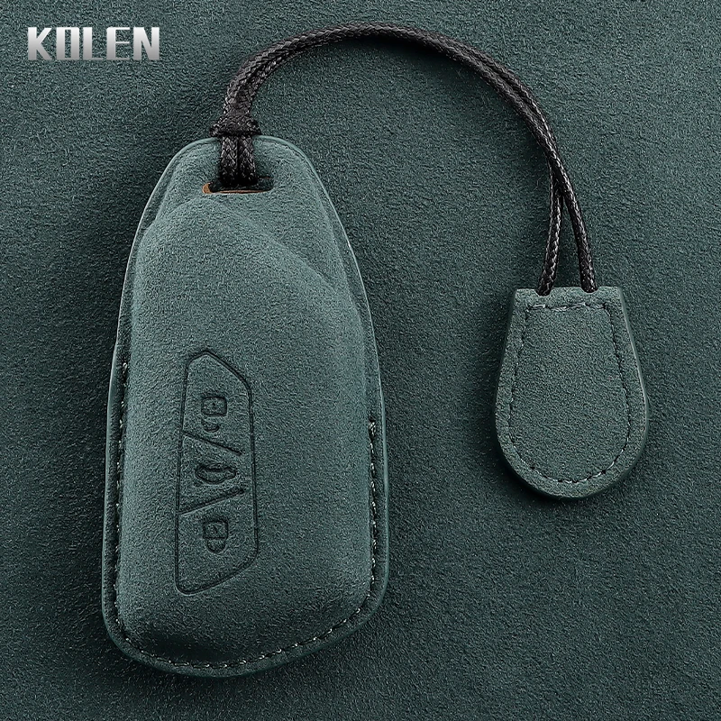 

Кожаный Автомобильный Чехол для ключа с дистанционным управлением для Volkswagen VW Golf 8 MK8 ID-4 ID-6 для Skoda Octavia A8 для Seat Leon FR MK4 Cupra