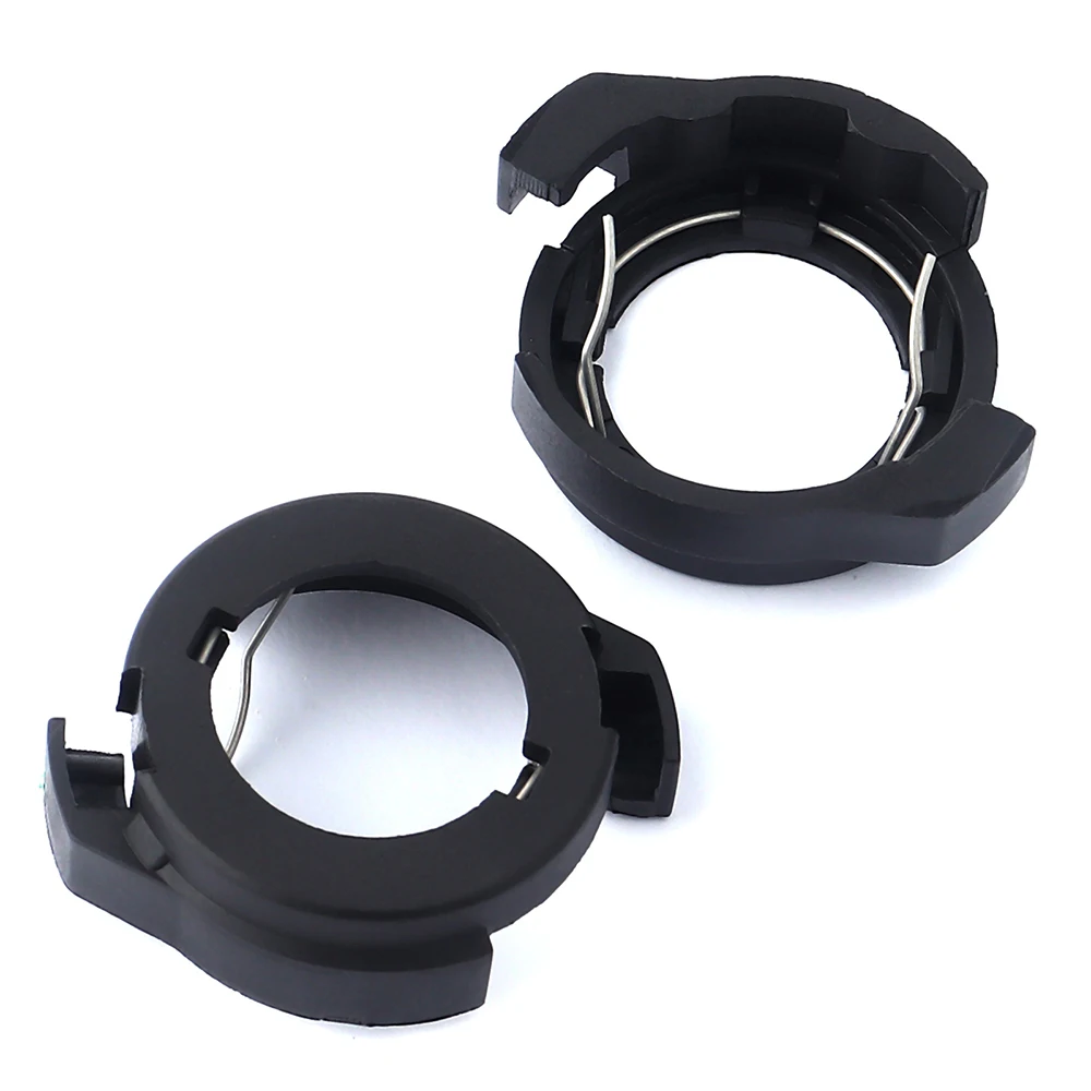 

2 PCS Car LED H7 Headlight Bulb Base Holder Adapter Lamp Stand Cover Fit For Ford Escape 2017 Volkswagen Passat B6 Alfa Romeo