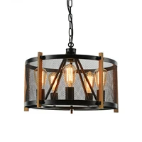 gorgeous open cage design kitchen light fixtures country farmhouse round chandelier