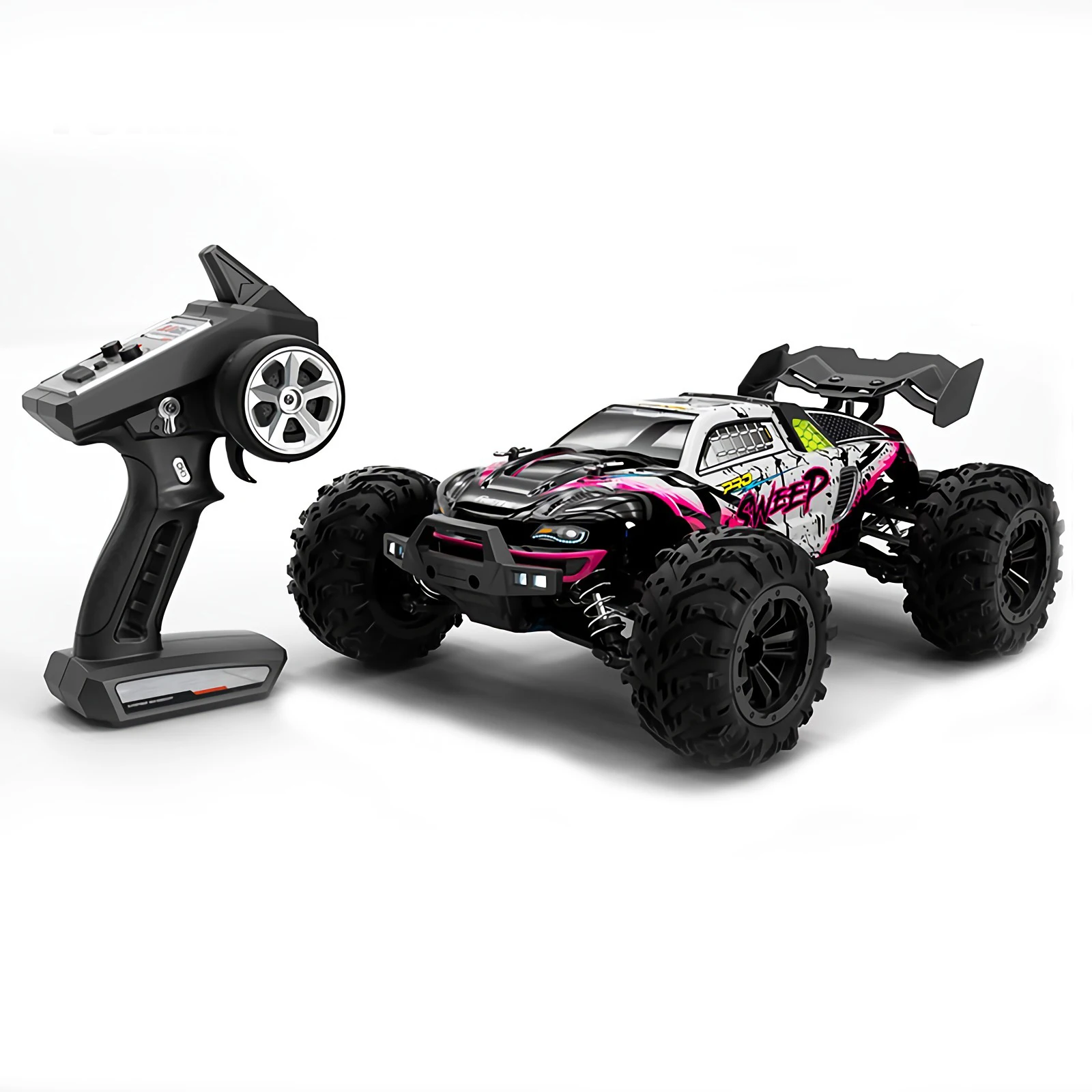 DAUBB Remote Control Car,80KMH 1:16 Scale Fast RC Truck for 
