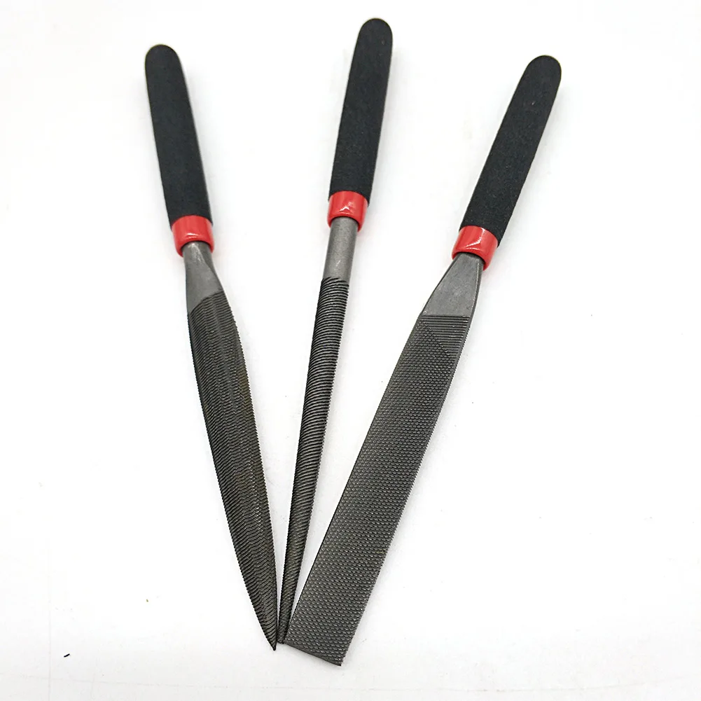 

Mini Steel Files Needle/Round/Half Round File For Hardened Steel Stone Glass Metal Tile Carving Craft Flat File Hand Tools