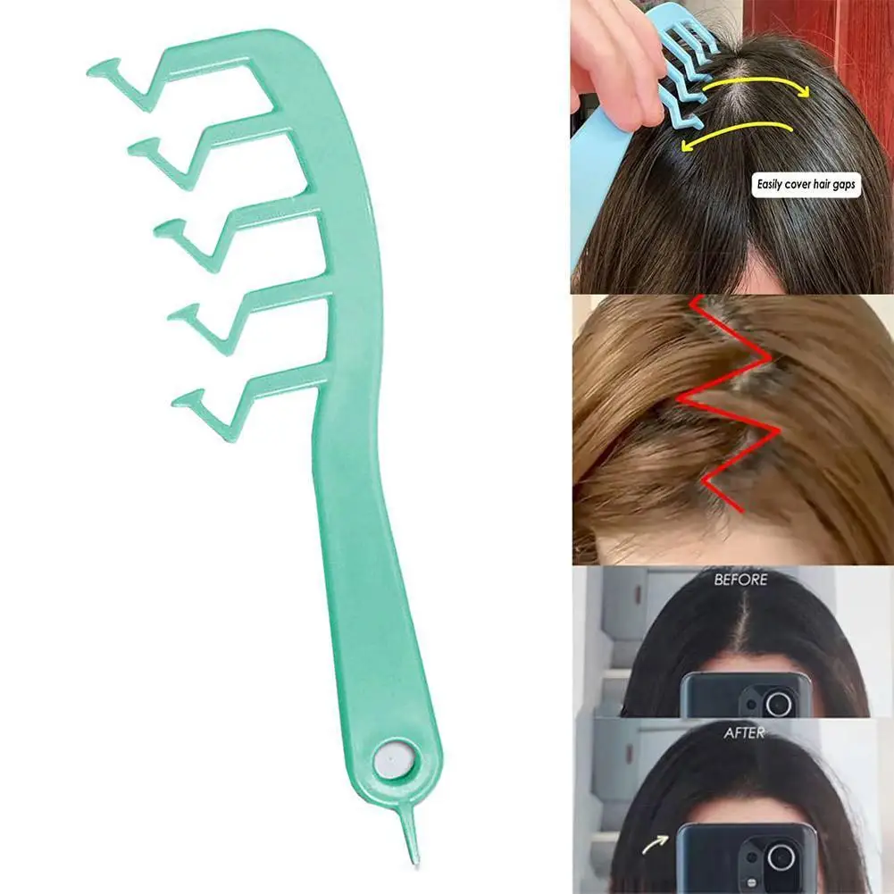 

Hair Fluffy Comb Hair Style Comb Instant Hair Volumizer Curly Fluffy Hair Styling Comb Hair Slit Cover Z Shape Combing Brush