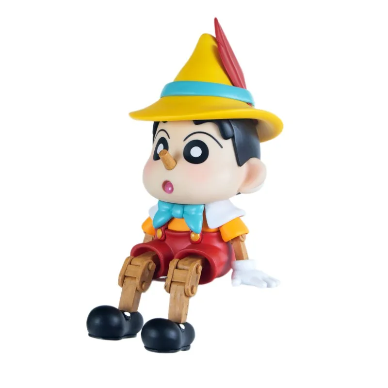

В наличии 18 см Crayon Shin-Chan Cos pineye Мультяшные персонажи, фигурки, ПВХ Модель, настольные украшения, подарок для детей