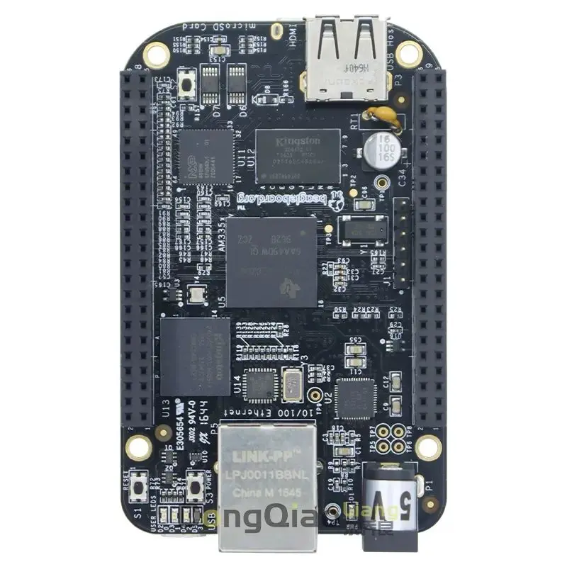 Черная Беспроводная система Octavo OSD3358 AI BB макетная плата BeagleBone