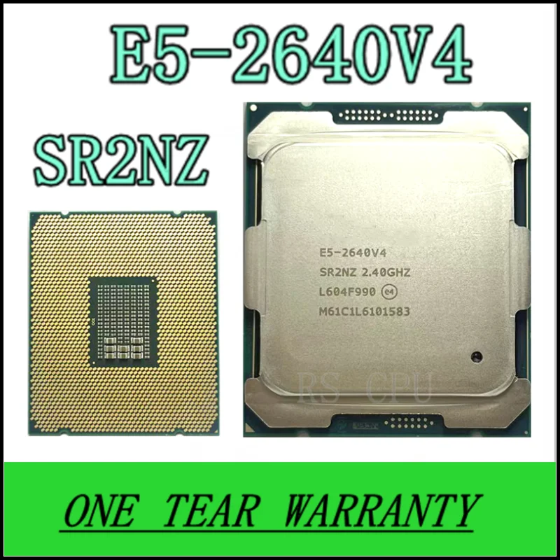 

E5 2640 V4 E5 2640V4 E5-2640V4 V4 SR2NZ 2,4 GHz 10 Core 25M 90W LGA 2011-3 CPU
