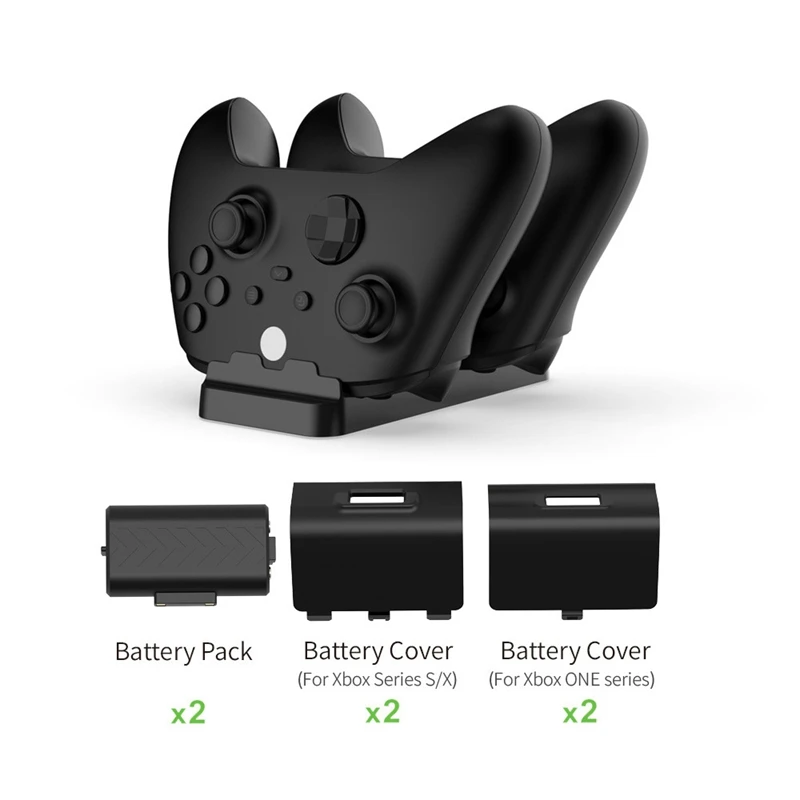 Аккумуляторная док-станция TTKK для Xboxseriesx/S Xboxone SLIM/ONE X Series