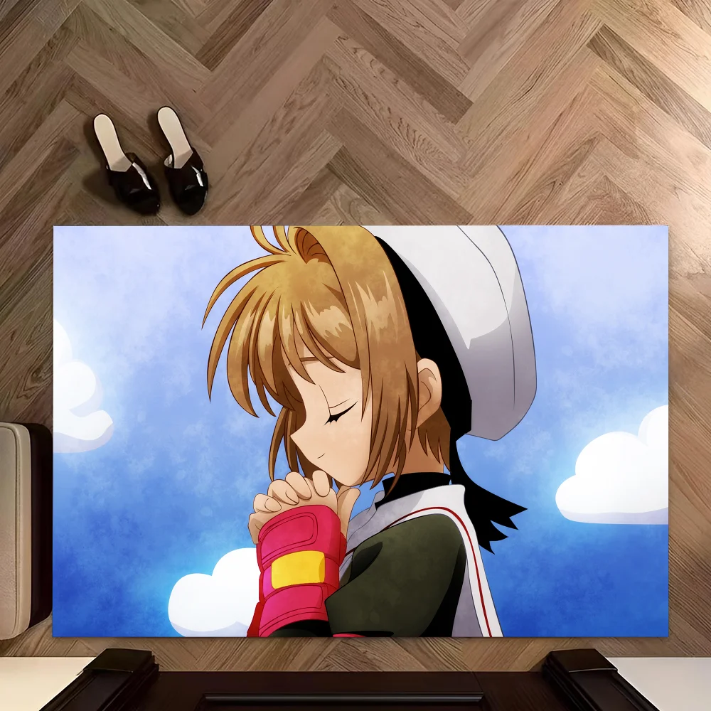 C-Cardcaptor Сакура Напольный Коврик Противоскользящий Для Ванной Комнаты Домашний