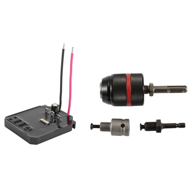 

For 2106/161/169 Brushless Electric Wrench Drive Motherboard & 1/2-20UNF 13Mm Keyless Drill Chuck Hex Shank/SDS/Socket