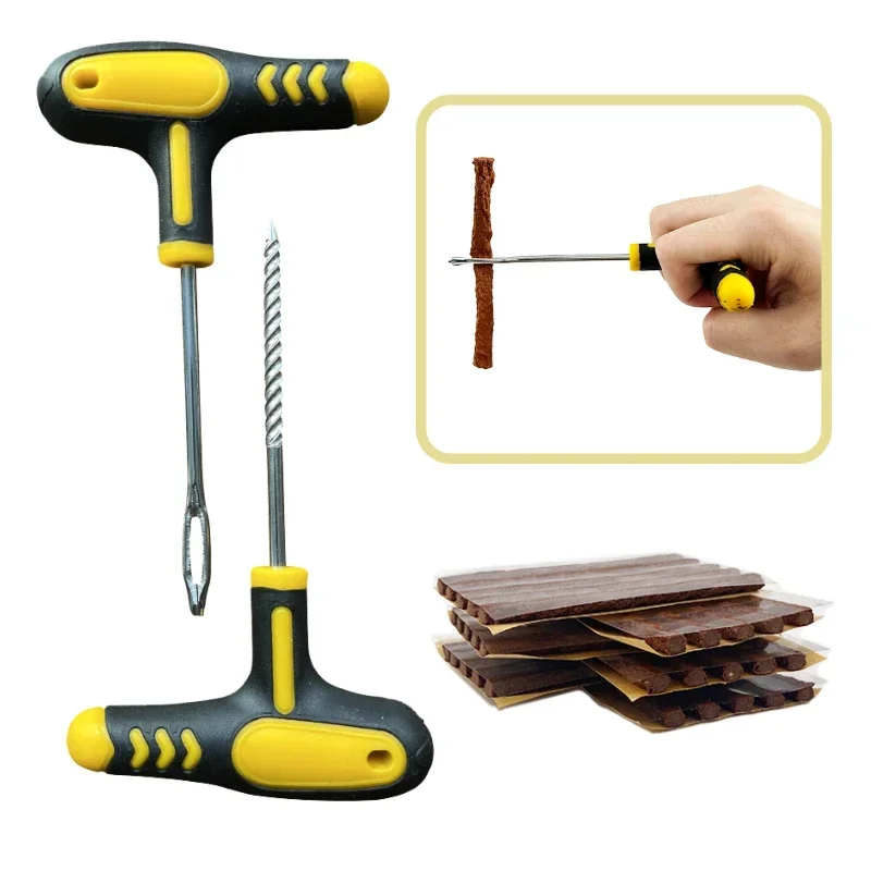 Комплект для ремонта шин автомобиля и мотоцикла инструменты проколов аварийный