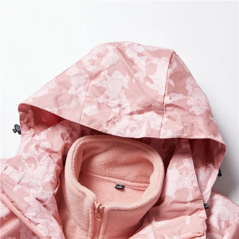 Осенне-зимняя теплая куртка камуфляжного цвета для него и мам женская мужская