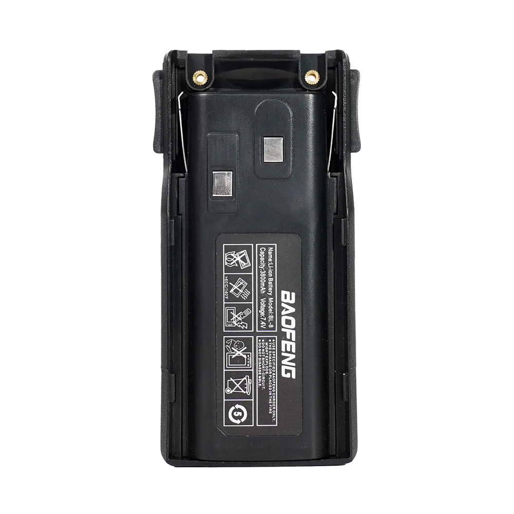 Фото Аккумулятор Baofeng UV-82 для раций, усиленный, с поддержкой зарядки USB Type-C, литий-ионный, для UV-8D, UV-82HP, UV-89, для двухсторонних радиостанций №2