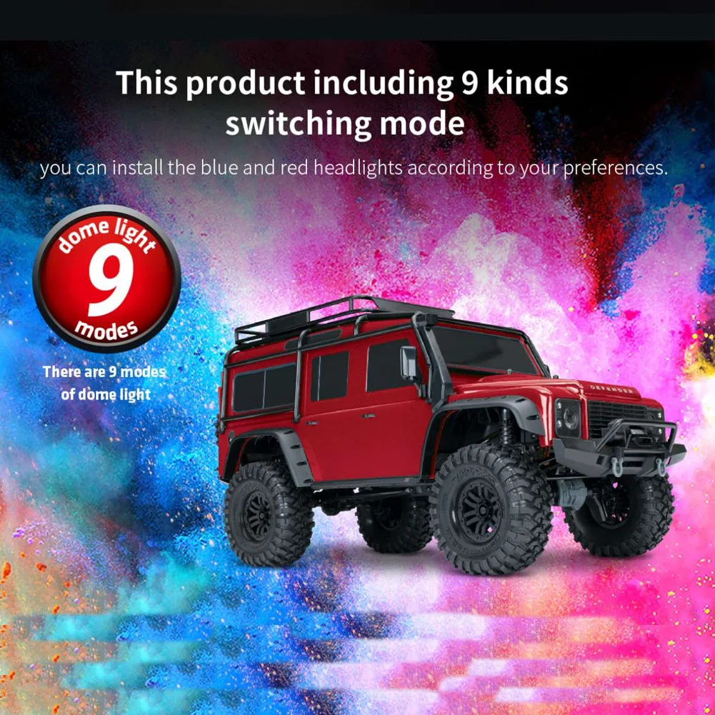 G.T.POWER TRX-4 Rock подсветка для гусеницы подходит Land Rover defender Rc Car | Игрушки и хобби