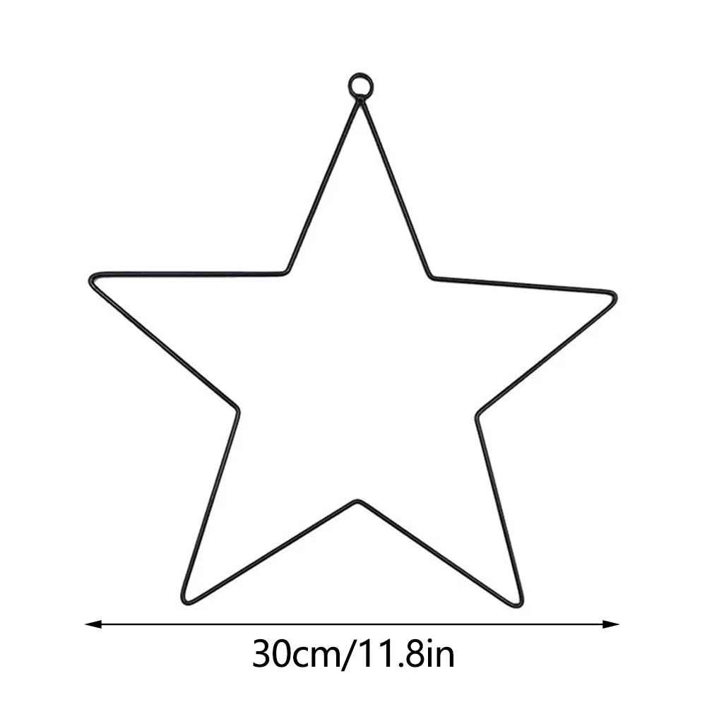 Пятиконечная звезда обруч гирлянда утюг для DIY дизайн Ловец снов праздничная