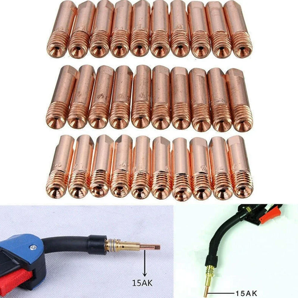 Эффективная подача проволоки MB 15AK Сварочная горелка MIG MAG Контактный наконечник M6
