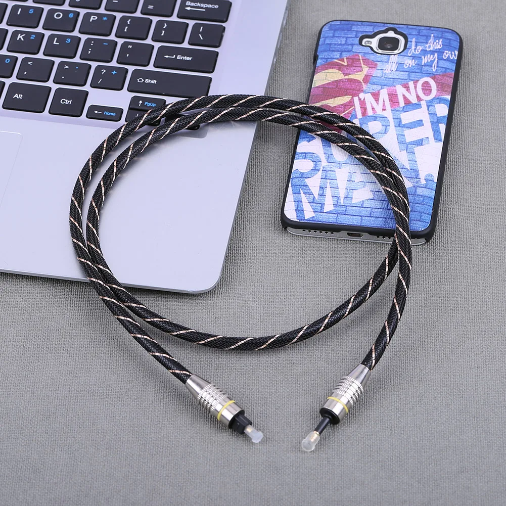 

3.5mm Digital Optical Audio Cable Fiber Mini Toslink to Toslink Optic Cable