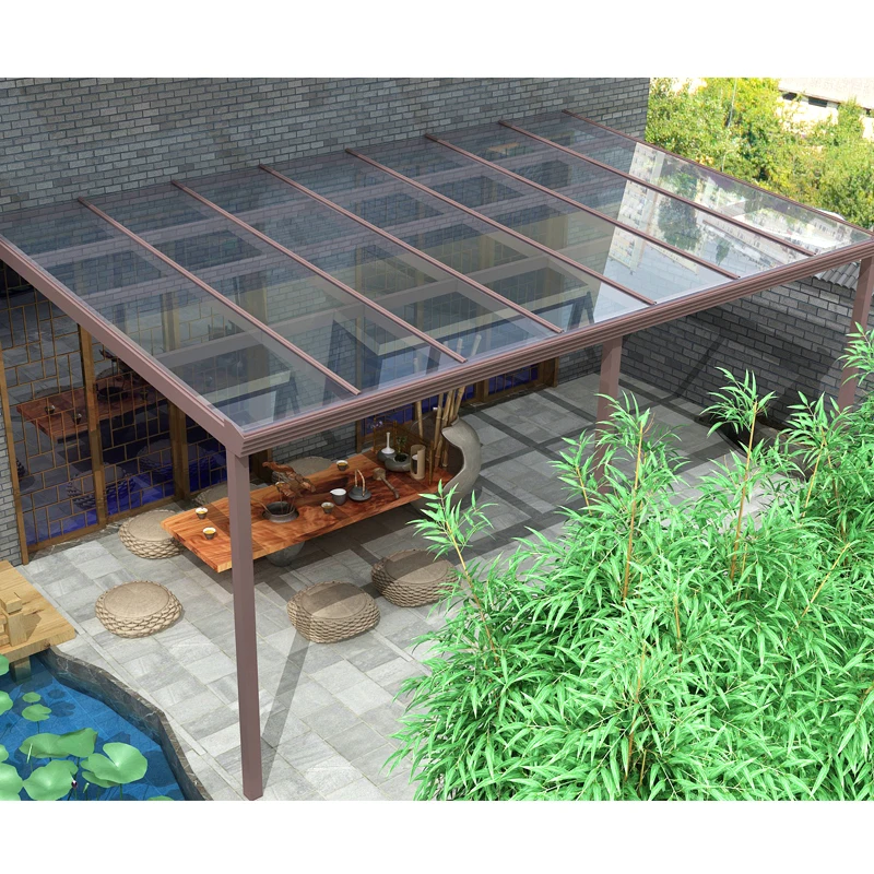 Алюминиевый балконный тент из ПВХ уличный для патио алюминиевый подвесной навес