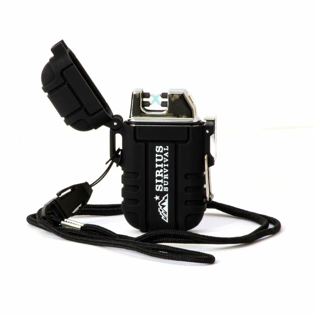 

ZeuX Electric Lighter, USB Rechargeable Windproof Waterproof Plasma Lighter