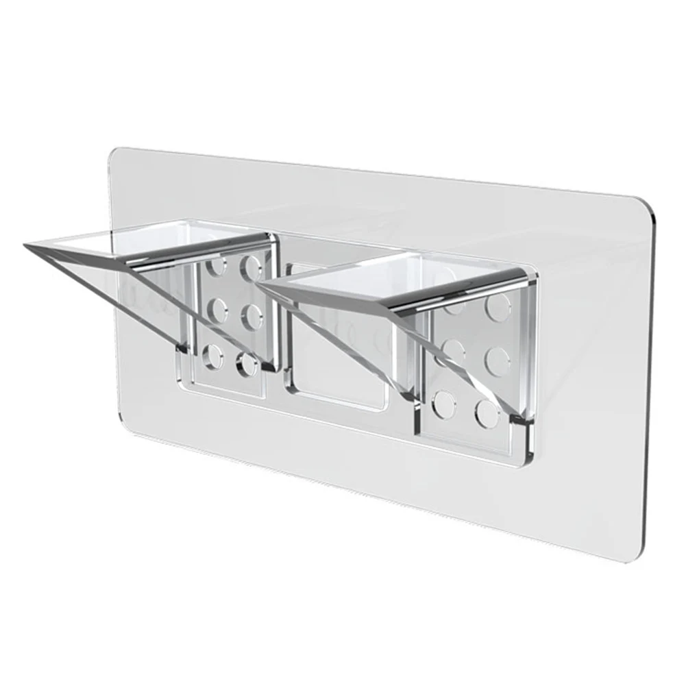 

2-10Pc Shelf Support Holder Adhesive Shelf Support Pegs Strong Triangle Bracket For Kitchen Bedroom Closet Cabinet Support Clips