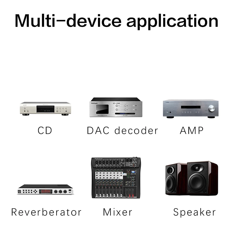 Кабель YYTCG Hifi RCA к XLR высококачественный кабель 4N OFC папа для усилителя DAC TV